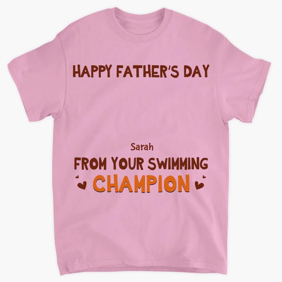 Happy Father's Day - Custom T-shirt