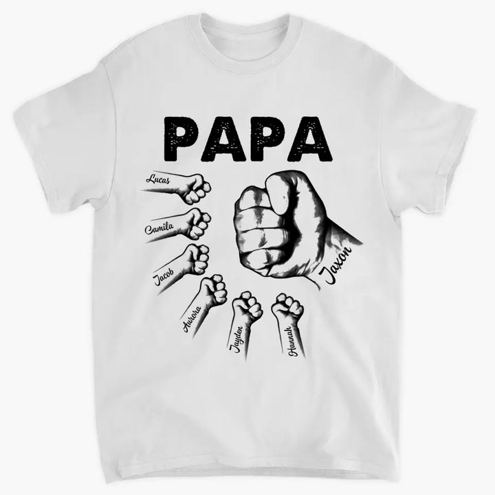 This Grandpa Belongs To - Custom T-shirt - Father's Day Gift