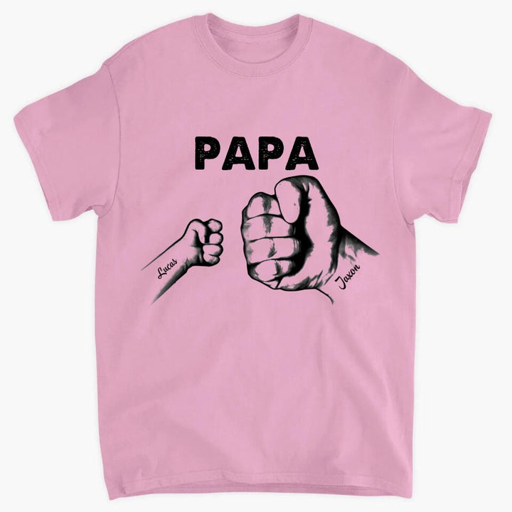 This Grandpa Belongs To - Custom T-shirt - Father's Day Gift
