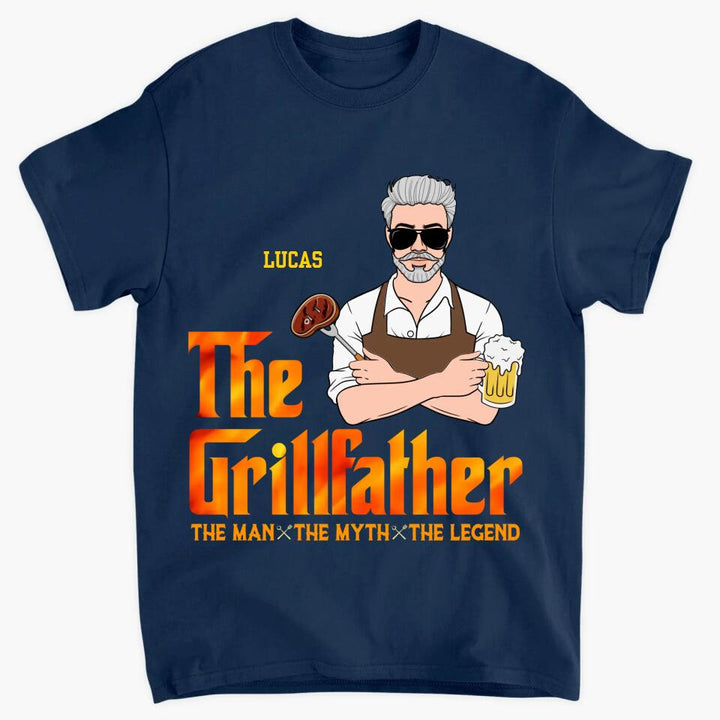The GrillFather - Custom T-shirt - Father's Day Gift