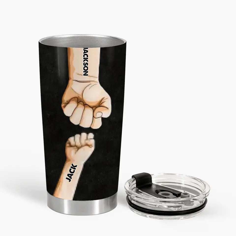 Dear Bonus Dad - Personalized Tumbler - Father's Day Gift