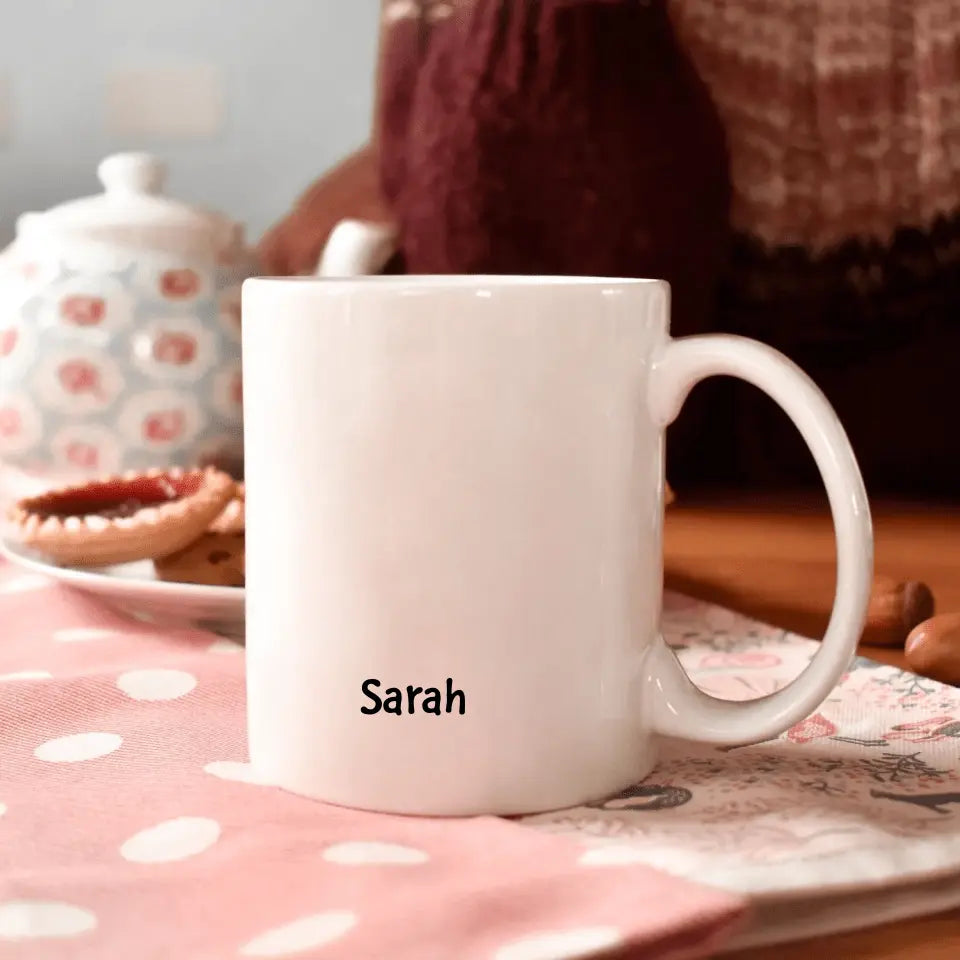 We Know You Still Have Our Back - Personalized White Mug - Father's Day Gift