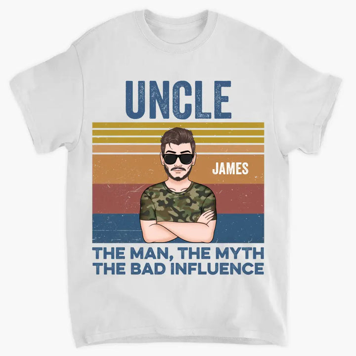 The Bad Influence - Personalized T-shirt - Father's Day Gift