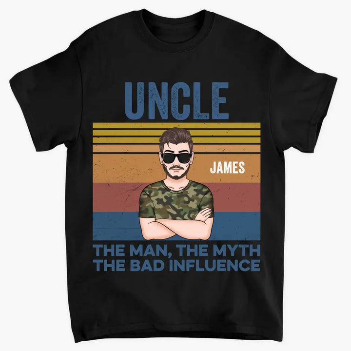 The Bad Influence - Personalized T-shirt - Father's Day Gift
