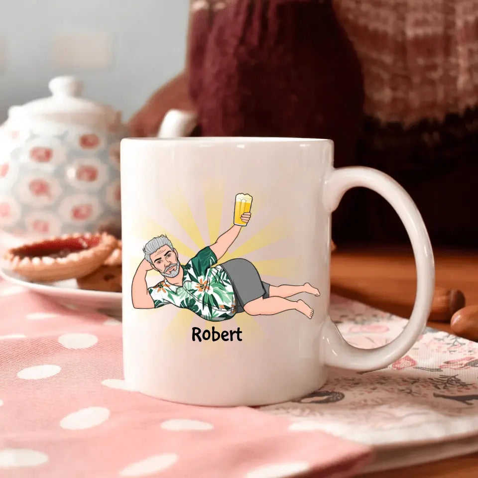 Best Farter Ever - Personalized White Mug - Father's Day Gift