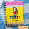 Personalized Spiral Journal - Gift For Teacher - It Takes A Big Heart To Shape Little Minds ARND005