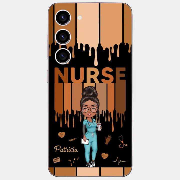 Personalized Custom Phone Case - Nurse's Day, Appreciation Gift For Nurse - Love Nurse Life V3