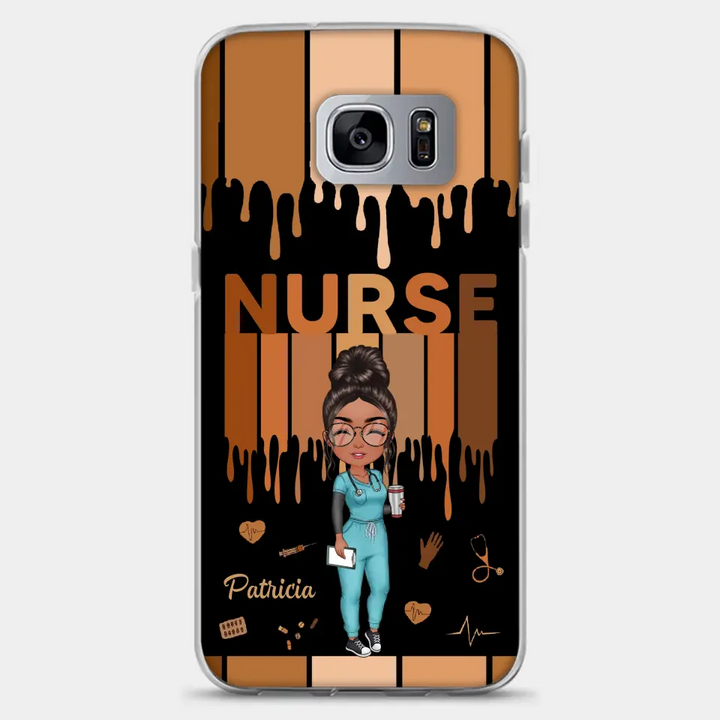 Personalized Custom Phone Case - Nurse's Day, Appreciation Gift For Nurse - Love Nurse Life V3