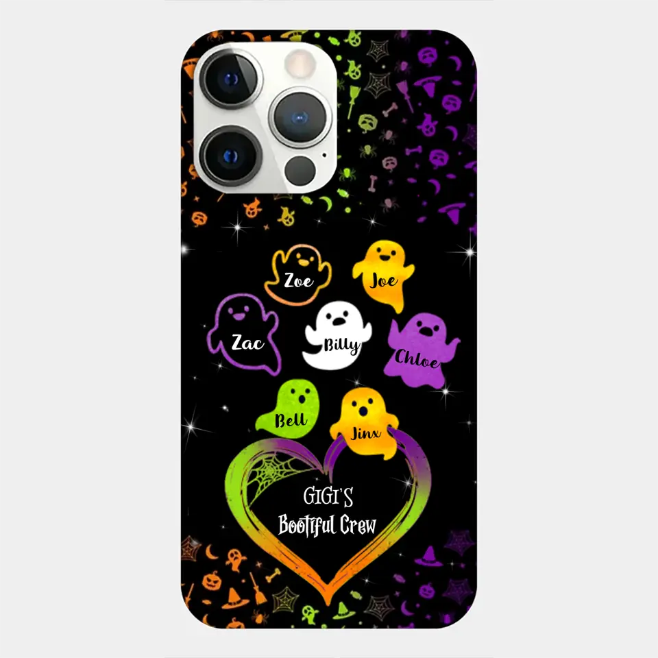 Gigi's Bootiful Crew - Personalized Custom Phone Case - Halloween, Mother's Day Gift For Mom, Grandma, Family Members