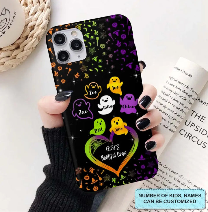 Gigi's Bootiful Crew - Personalized Custom Phone Case - Halloween, Mother's Day Gift For Mom, Grandma, Family Members