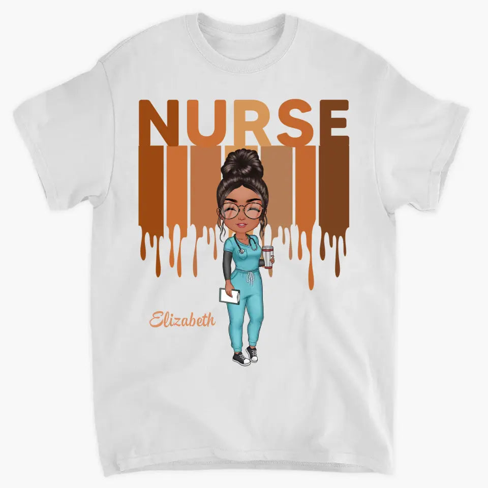 Love Nurse Life - Personalized Custom T-shirt - Gift For Nurse