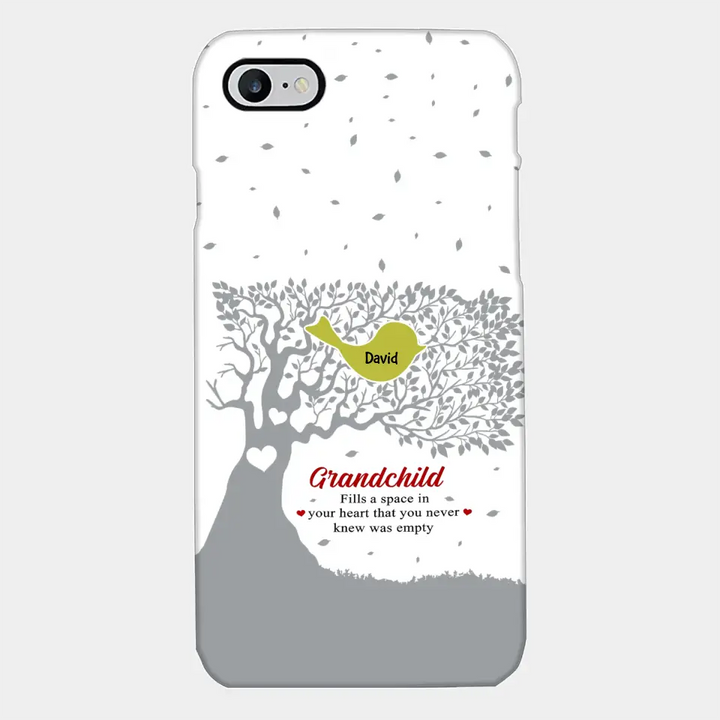 Personalized Custom Phone Case - Mother's Day Gift For Mom, Grandma - Grandchildren Fill A Space In Your Heart
