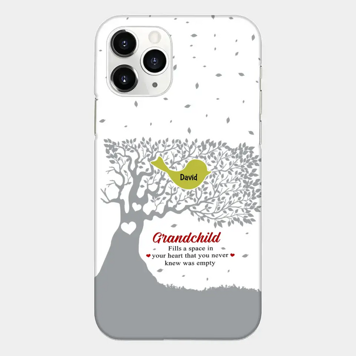 Personalized Custom Phone Case - Mother's Day Gift For Mom, Grandma - Grandchildren Fill A Space In Your Heart