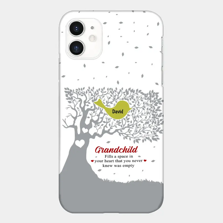 Personalized Custom Phone Case - Mother's Day Gift For Mom, Grandma - Grandchildren Fill A Space In Your Heart