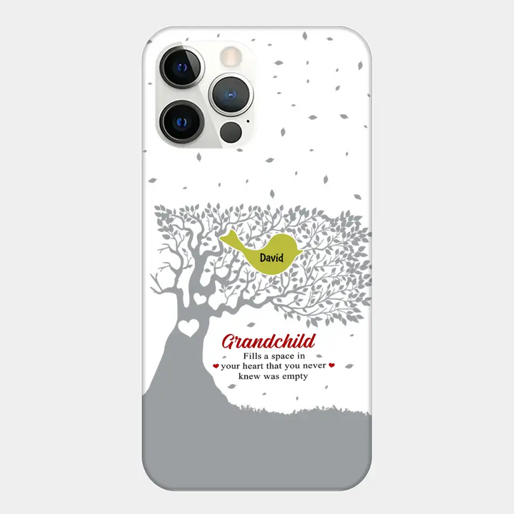 Personalized Custom Phone Case - Mother's Day Gift For Mom, Grandma - Grandchildren Fill A Space In Your Heart
