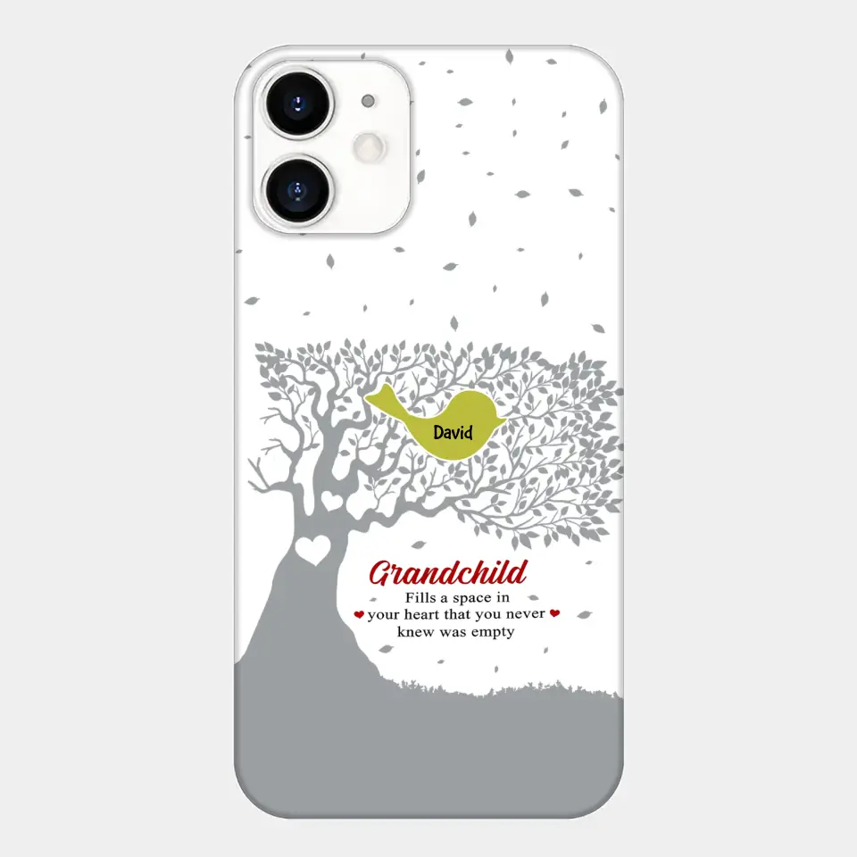 Personalized Custom Phone Case - Mother's Day Gift For Mom, Grandma - Grandchildren Fill A Space In Your Heart
