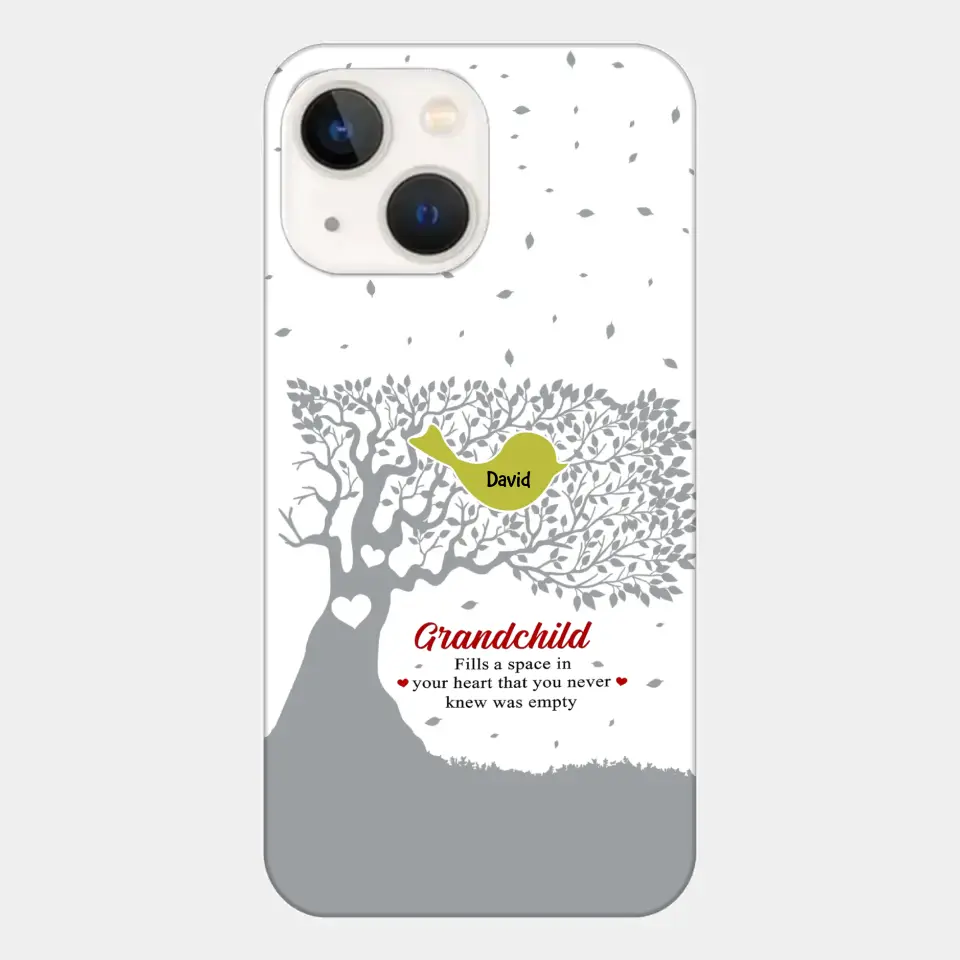 Personalized Custom Phone Case - Mother's Day Gift For Mom, Grandma - Grandchildren Fill A Space In Your Heart