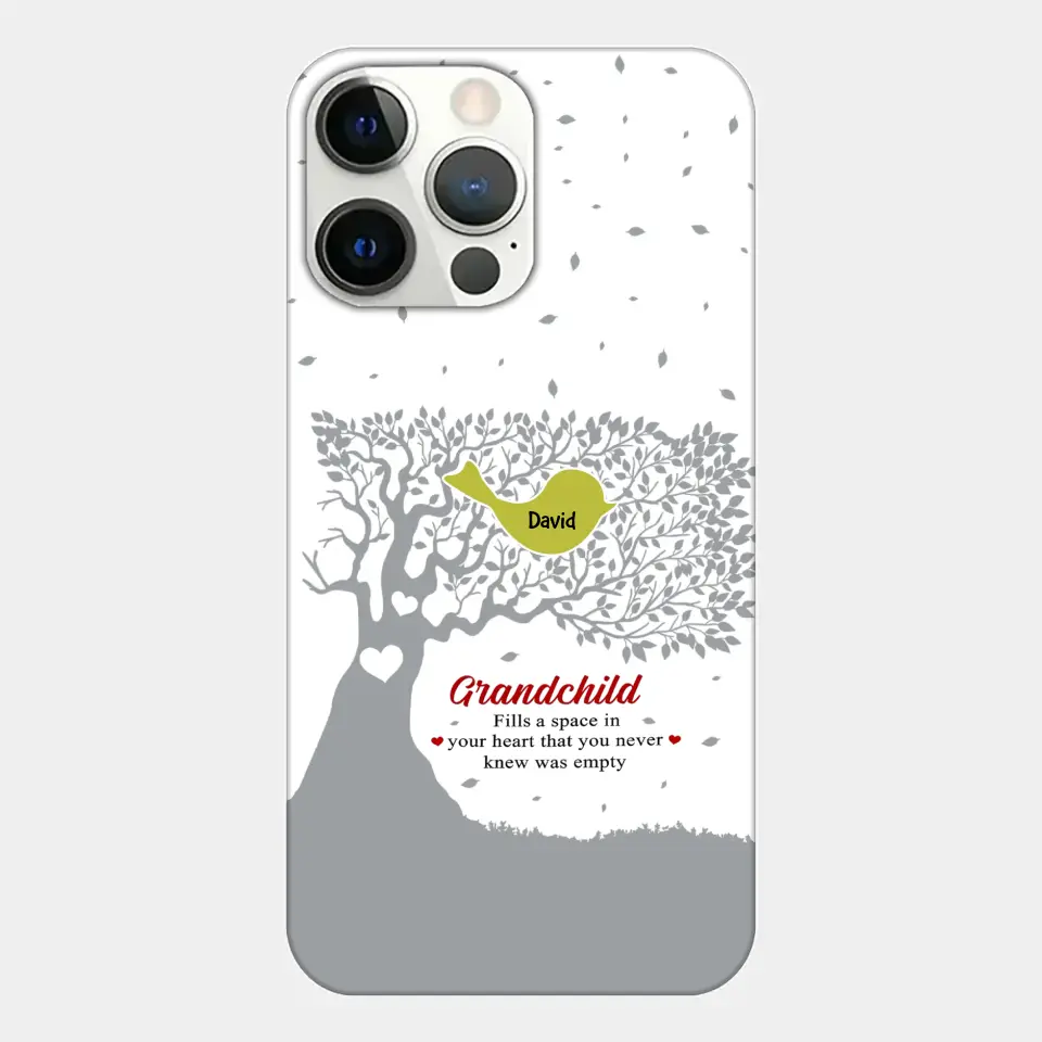 Personalized Custom Phone Case - Mother's Day Gift For Mom, Grandma - Grandchildren Fill A Space In Your Heart