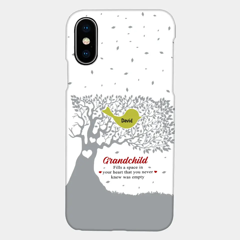 Personalized Custom Phone Case - Mother's Day Gift For Mom, Grandma - Grandchildren Fill A Space In Your Heart