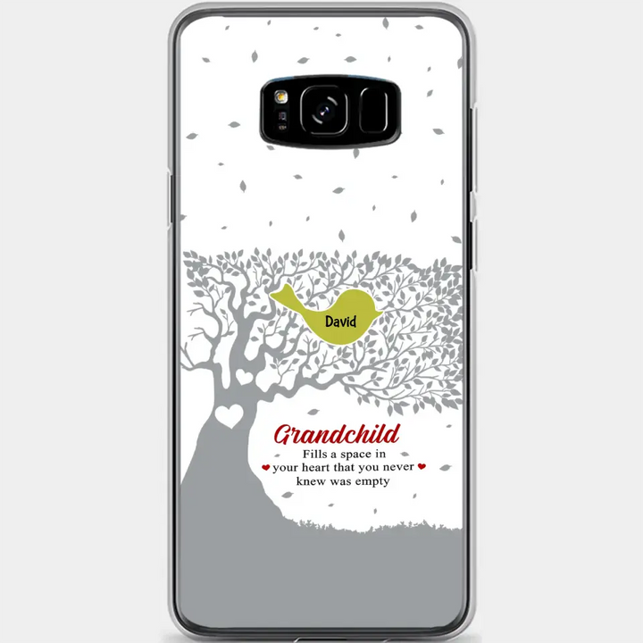 Personalized Custom Phone Case - Mother's Day Gift For Mom, Grandma - Grandchildren Fill A Space In Your Heart