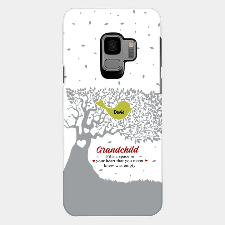 Personalized Custom Phone Case - Mother's Day Gift For Mom, Grandma - Grandchildren Fill A Space In Your Heart
