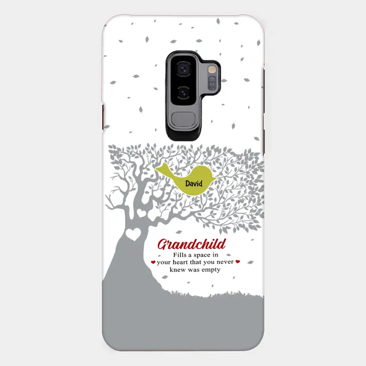 Personalized Custom Phone Case - Mother's Day Gift For Mom, Grandma - Grandchildren Fill A Space In Your Heart