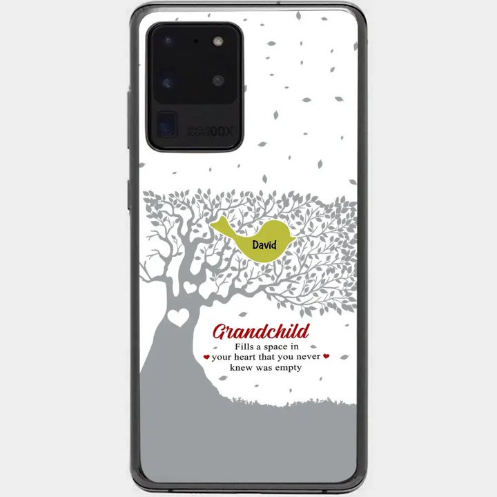 Personalized Custom Phone Case - Mother's Day Gift For Mom, Grandma - Grandchildren Fill A Space In Your Heart
