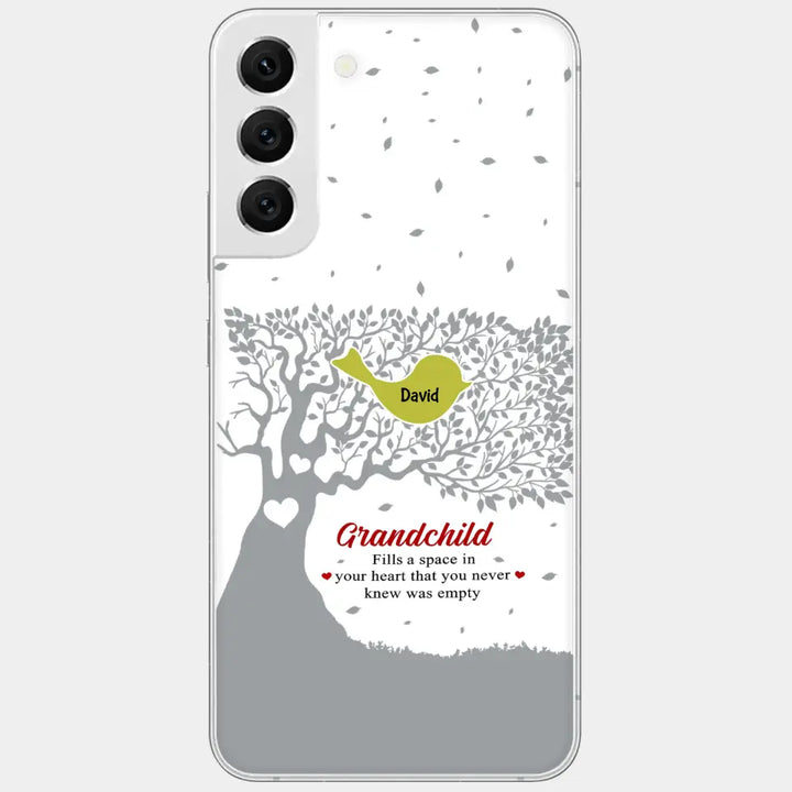 Personalized Custom Phone Case - Mother's Day Gift For Mom, Grandma - Grandchildren Fill A Space In Your Heart