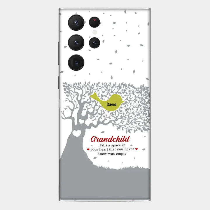 Personalized Custom Phone Case - Mother's Day Gift For Mom, Grandma - Grandchildren Fill A Space In Your Heart