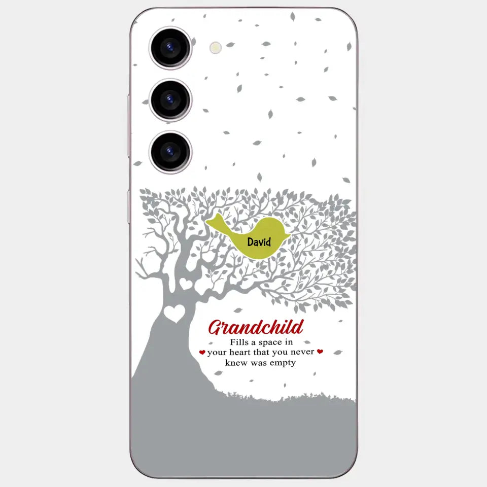 Personalized Custom Phone Case - Mother's Day Gift For Mom, Grandma - Grandchildren Fill A Space In Your Heart