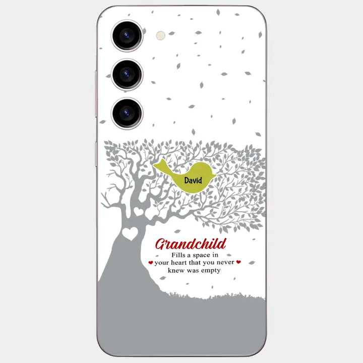 Personalized Custom Phone Case - Mother's Day Gift For Mom, Grandma - Grandchildren Fill A Space In Your Heart