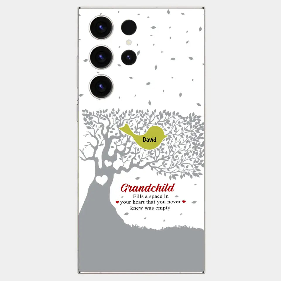 Personalized Custom Phone Case - Mother's Day Gift For Mom, Grandma - Grandchildren Fill A Space In Your Heart