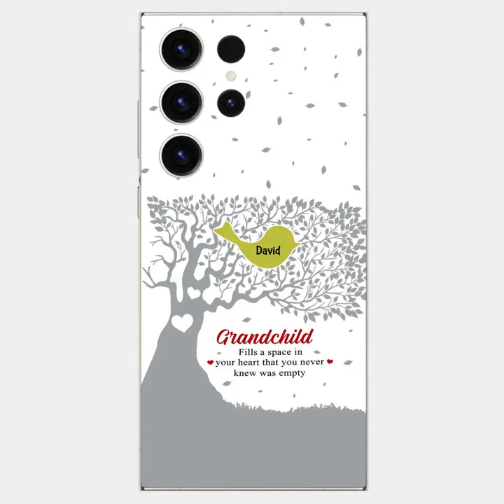 Personalized Custom Phone Case - Mother's Day Gift For Mom, Grandma - Grandchildren Fill A Space In Your Heart