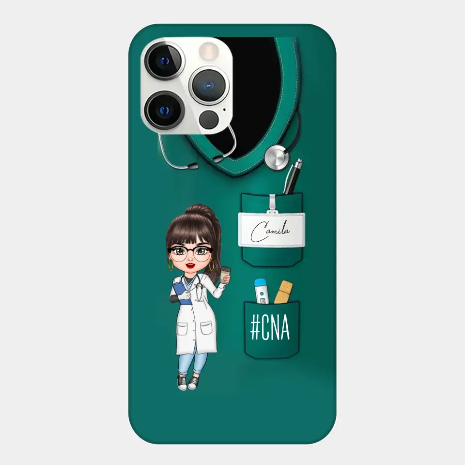 Personalized Custom Phone Case - Birthday, Nurse's Day Gift For Nurse - Nurse Life