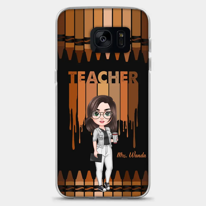 Teacher Love - Personalized Custom Phone Case - Teacher's Day, Appreciation Gift For Teacher