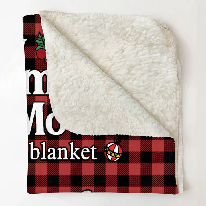 This Is My Watching Movie Blanket - Personalized Custom Blanket - Christmas Gift For Couple, Friends, Besties, Brothers, Sisters, Family Members