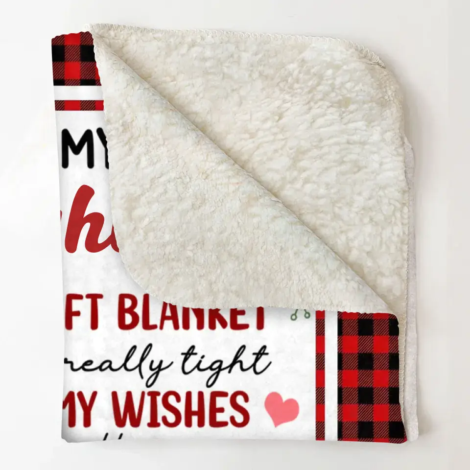 To My Baby - Personalized Custom Blanket - Christmas Gift For Baby, Family Members