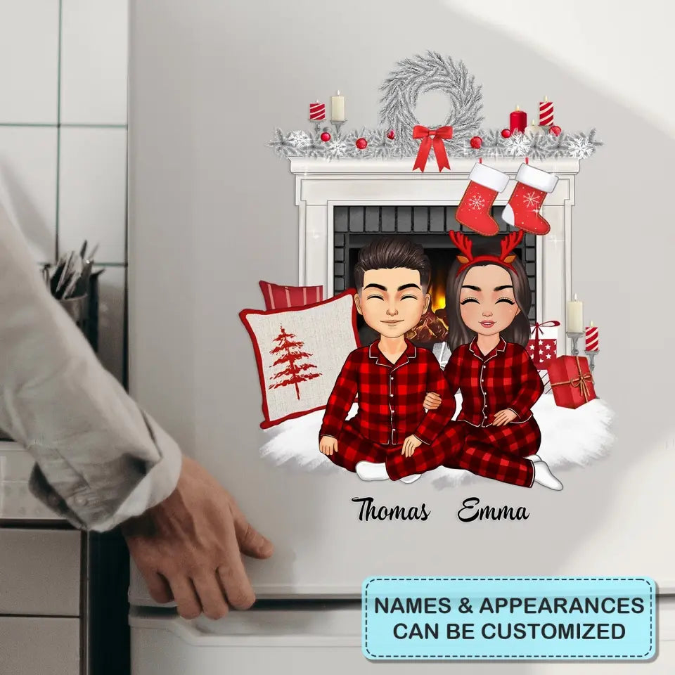 You And Me - Personalized Custom Decal - Christmas Gift For Couple, Wife, Husband, Family Members
