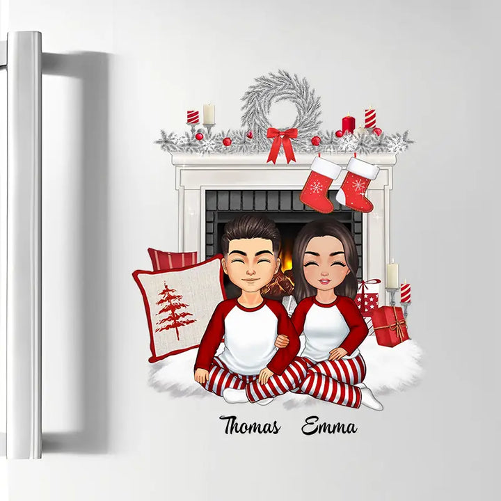 You And Me - Personalized Custom Decal - Christmas Gift For Couple, Wife, Husband, Family Members