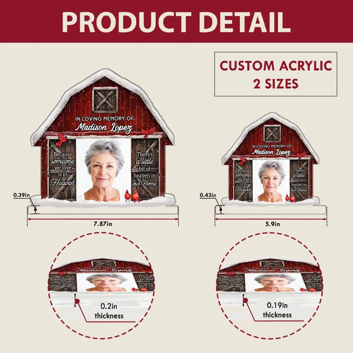 In Loving Memory Of - Personalized Custom 3D LED Light - Christmas, Memorial Gift For Family, Family Members