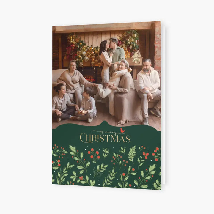 Merry Christmas And Happy New Year - Personalized Custom Christmas Card - Christmas Gift For Family, Family Members
