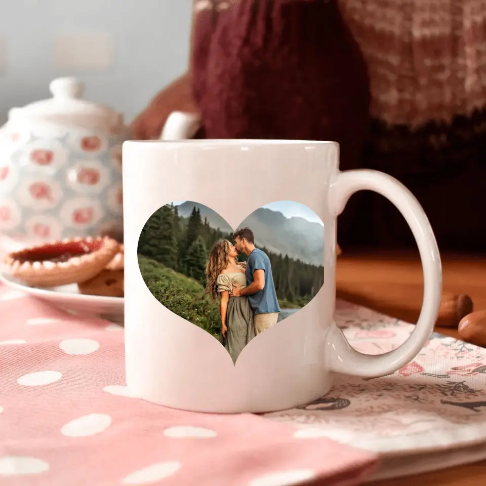 You're My Favorite - Personalized Custom White Mug - Valentine's Day, Anniversary Gift For Couple, Husband, Wife, Boyfriend, Girlfriend