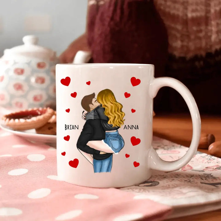 You Are The Best Thing I've Found Online - Personalized Custom White Mug - Valentine's Day, Anniversary Gift For Couple, Husband, Wife, Boyfriend, Girlfriend