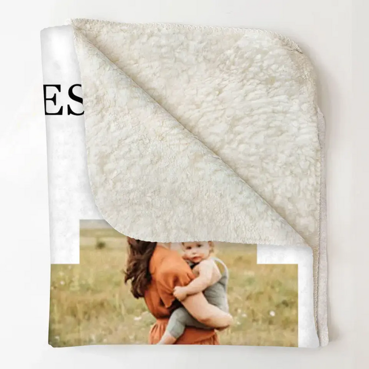 Happiness Is Having A Family Like This - Personalized Custom Blanket - Gift For Family, Family Members