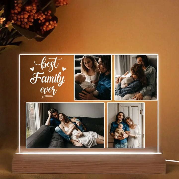 You Are The Best - Personalized Custom 3D Led Light - Gift For Family, Family Members
