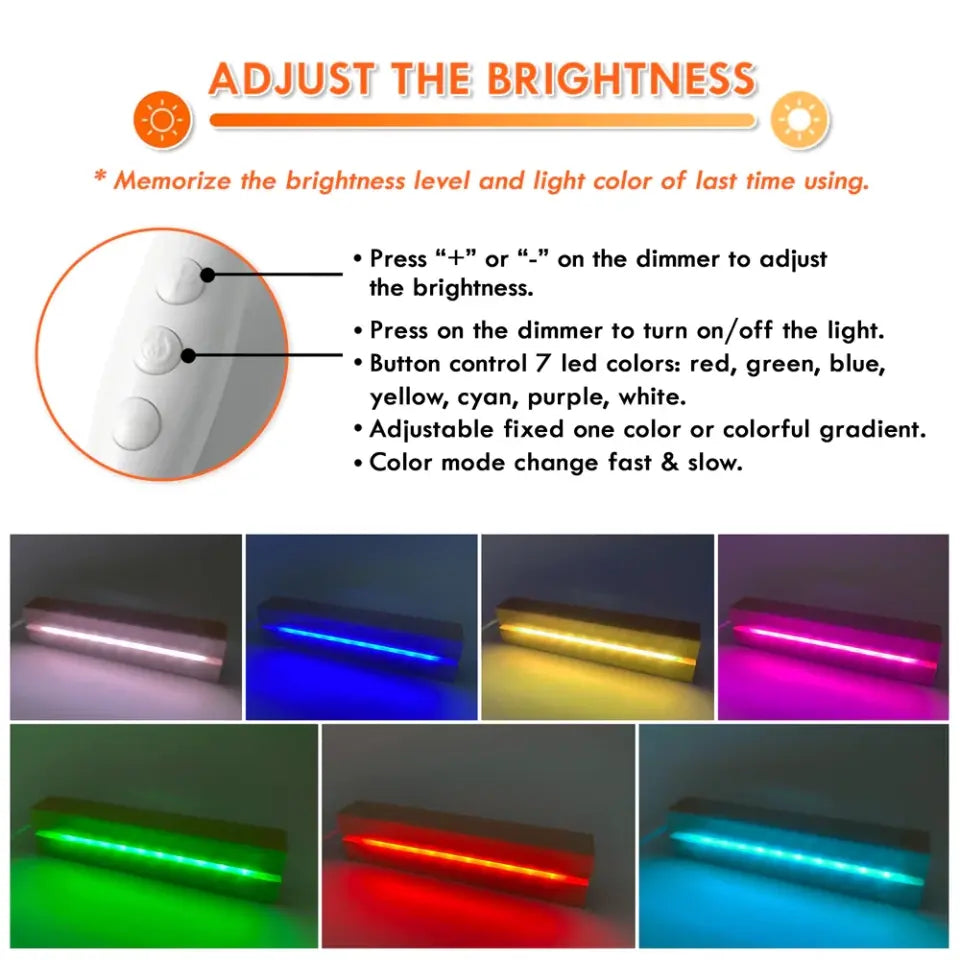You Are The Best - Personalized Custom 3D Led Light - Gift For Family, Family Members