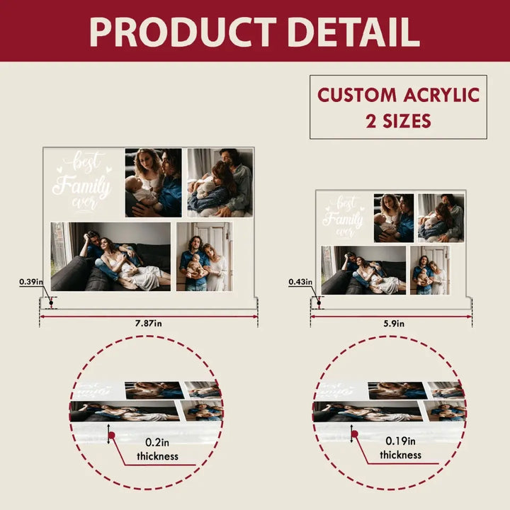 You Are The Best - Personalized Custom 3D Led Light - Gift For Family, Family Members