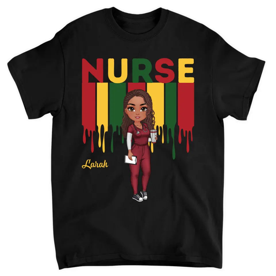 Being A Nurse - Personalized Custom T-shirt - Nurse's Day, Appreciation Gift For Nurse
