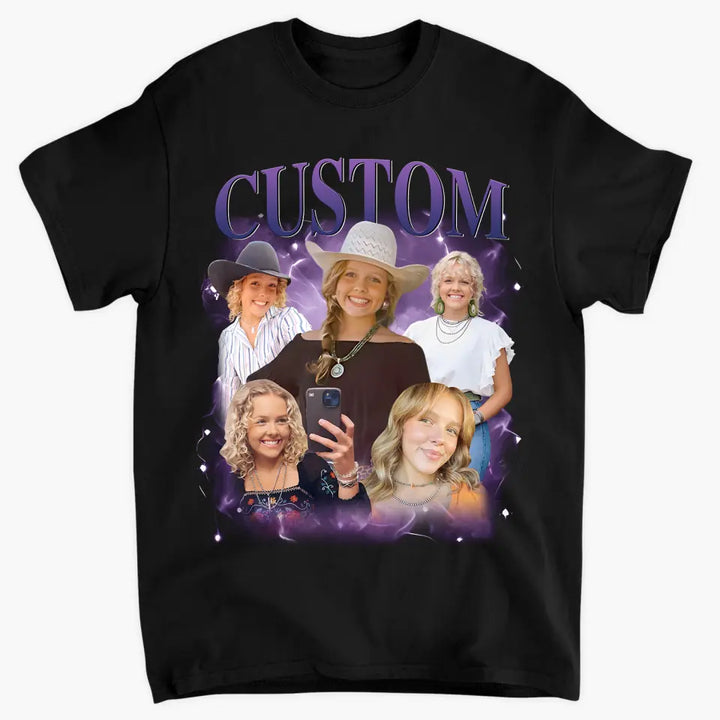 Custom Your Own Vintage Bootleg - Personalized Custom T-shirt - Valentine's Day, Anniversary Gift For Husband, Wife, Boyfriend, Girlfriend AGCHA002