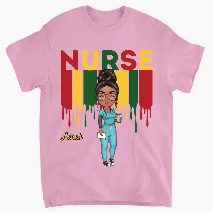 Being A Nurse - Personalized Custom T-shirt - Nurse's Day, Appreciation Gift For Nurse